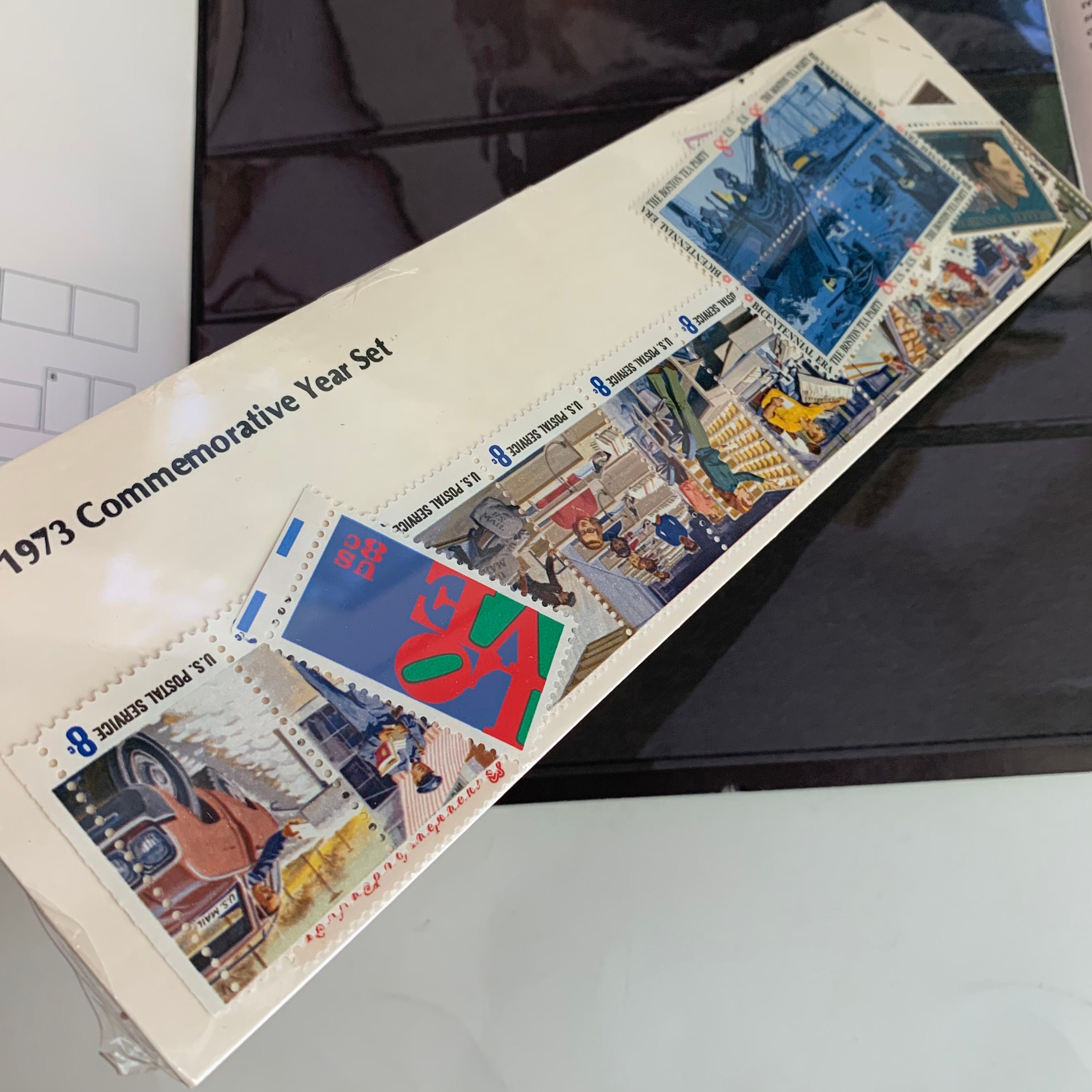 Vintage United States Postal Service Souvenir Mint Set, 1973 - Etsy