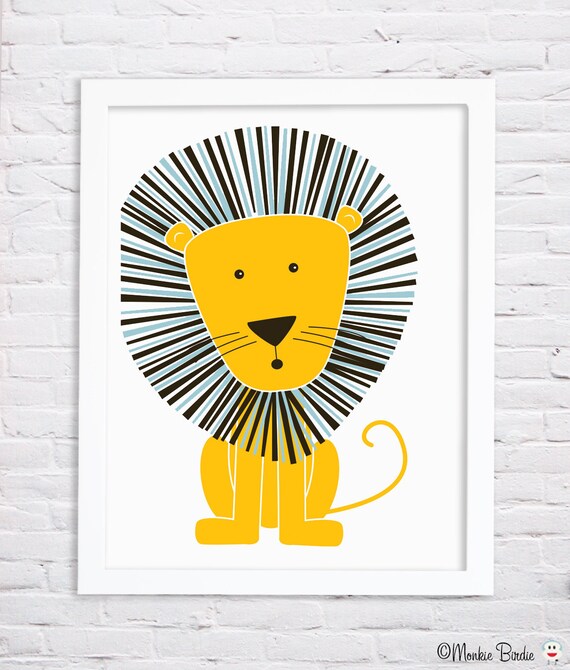 lion nursery decor