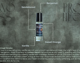 Moss Prophecy - Uniseks parfummix etherische olie