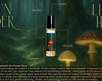 Underlight: uniseks parfummix met etherische olie