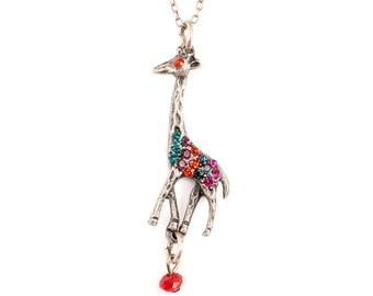 Giraffe Pendant Necklace