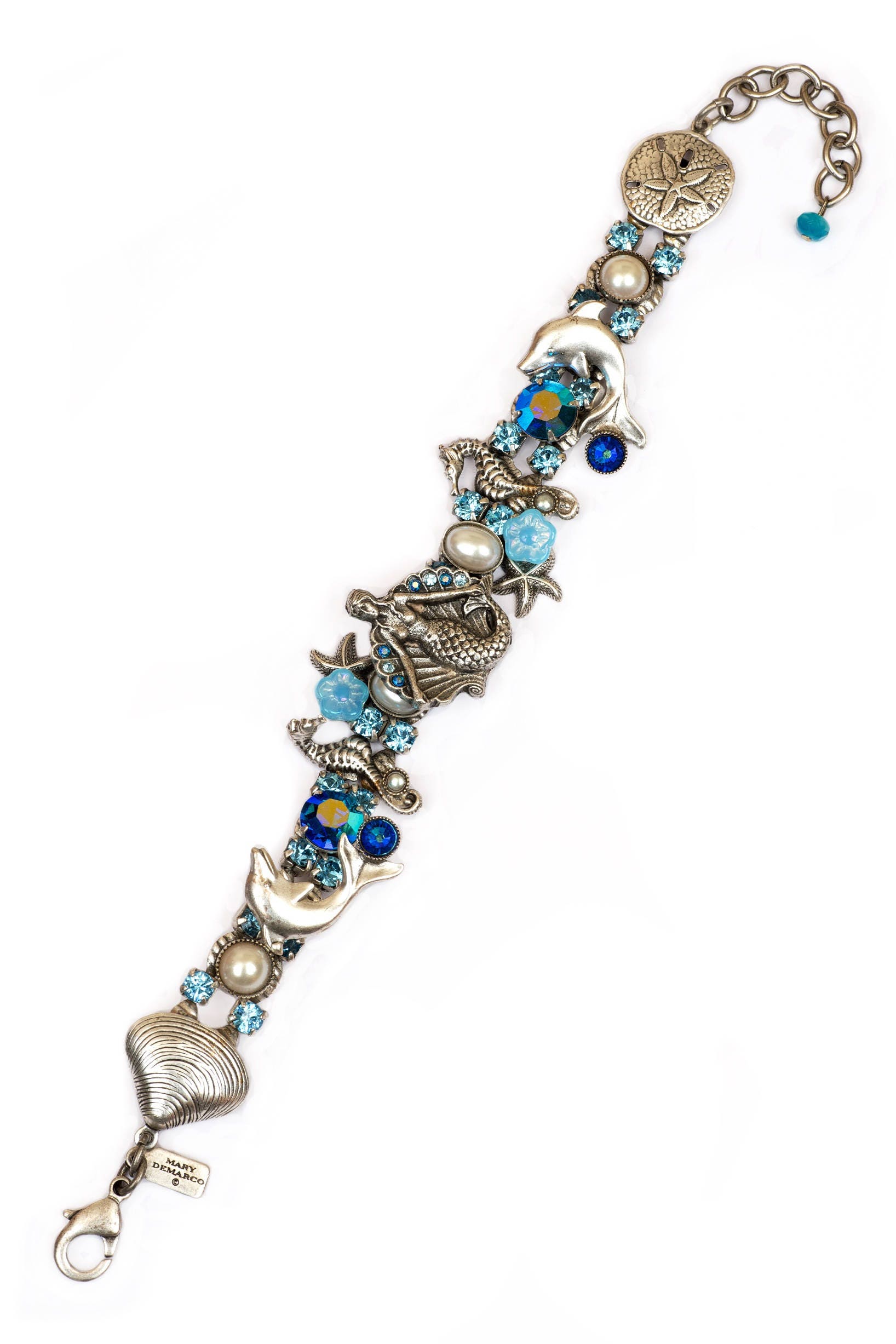 【美品】MARY  DEMARCO 　ブレスレット　腕時計　マーメイド Mary Demarco Bracelet - Etsy
