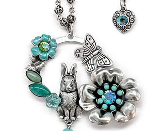 Hip Hop rabbit pendant