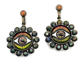 Evil Eye Earrings-VT