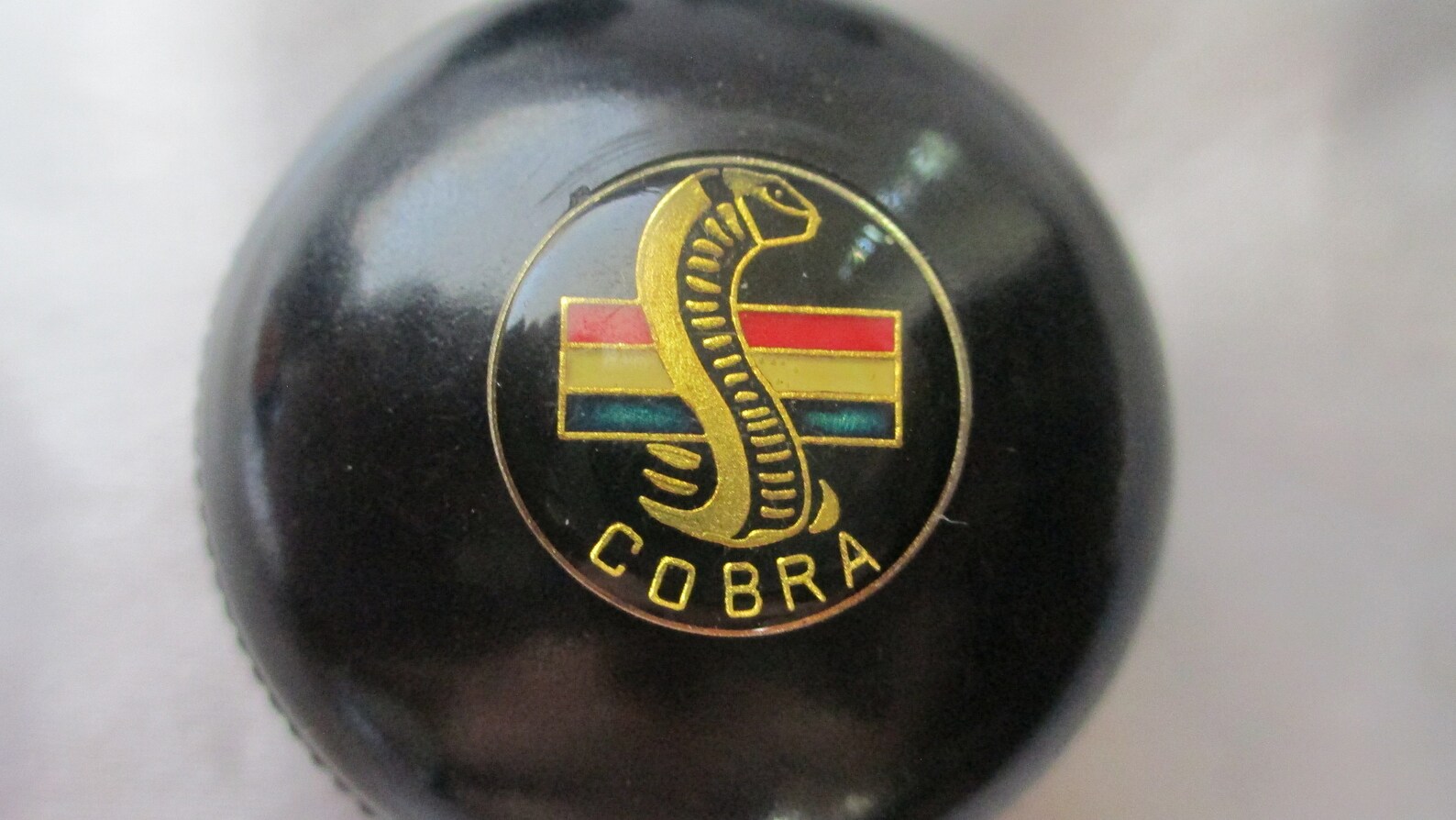Custom Vintage NOS Shift Knob with a metal COBRA insert/Fits Etsy