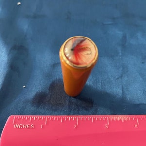 vintage bakelite fly fish shift knob Fits old Harley and Indian shift levers gift bag incl