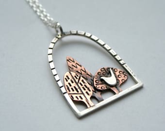 Woodland walk pendant - arch