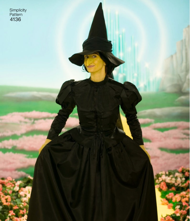 LICENSED Wizard of Oz Cosplay Sewing Pattern Dorothy Glinda Etsy