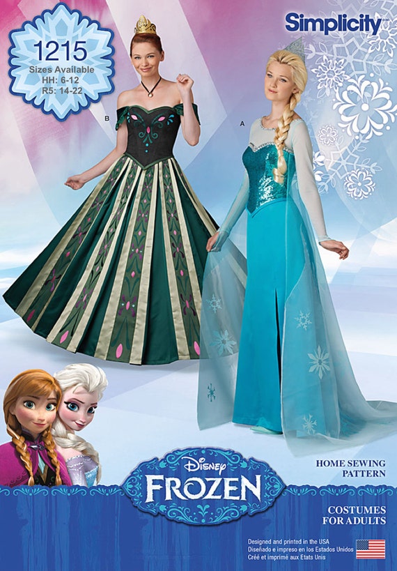 Disney Licensed Frozen Anna Princess Coronation Gown Elsa Etsy