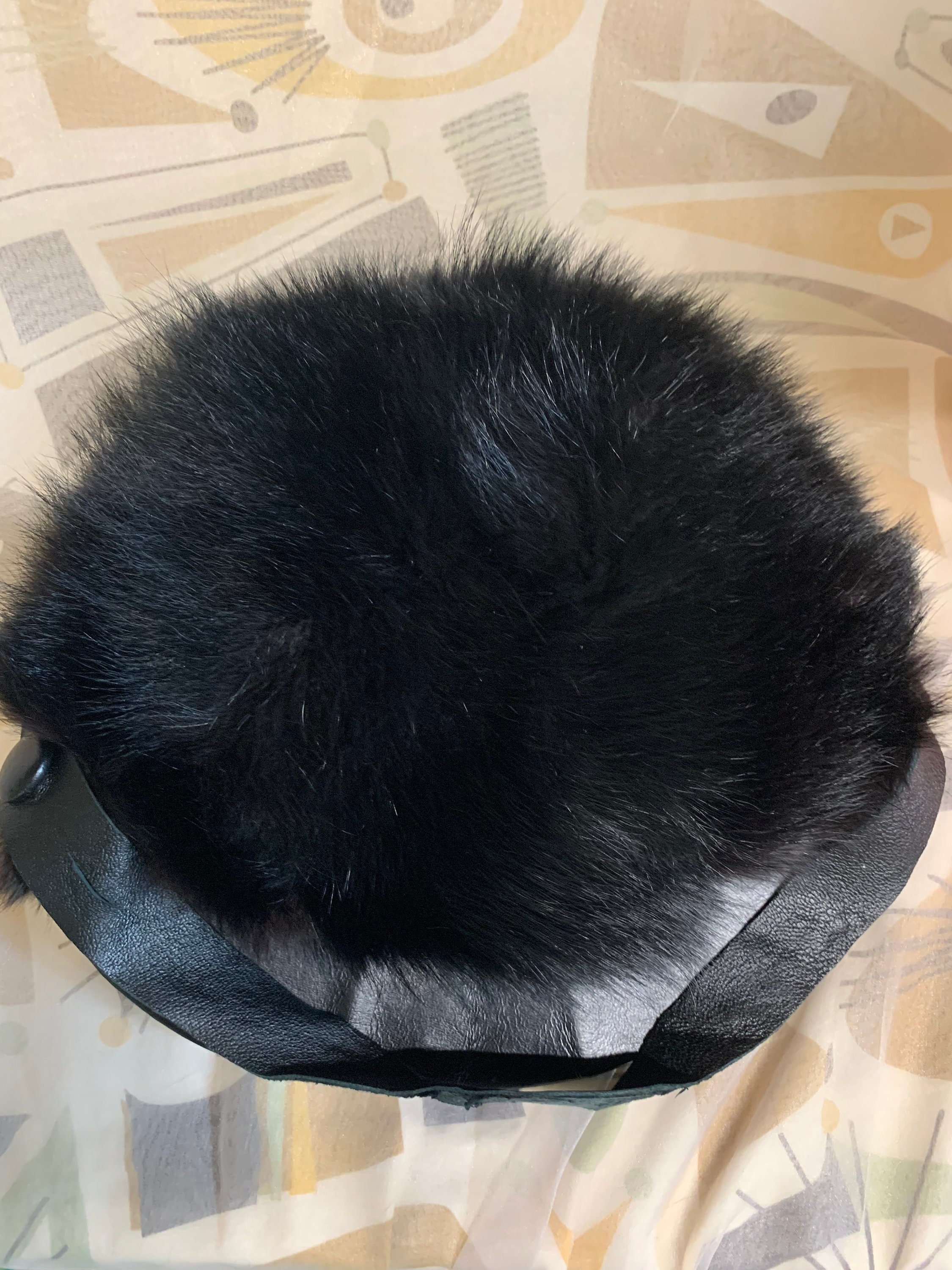 JACQUES LA RAMIE WYCOA USA FOX FUR TRAPPER HAT VINTAGE WOMENS Fox Black Vintage Hats for Women for sale | eBay main image 3