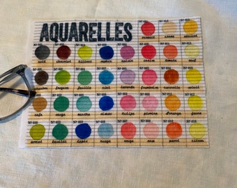 Watercolor Microfiber Eyeglass Cleaner Cloth: Colorful Graphic Design