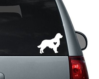 Golden Retriever Car Decal | Golden Digger Sticker | I Love My Golden Retriever | Dog Mom | Car Sticker | Car Window Decal | New Car Gift
