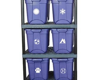 Storage Bin Decal | Garage Storage Label | Large Storage Tote Decal | Organization | Container Organization