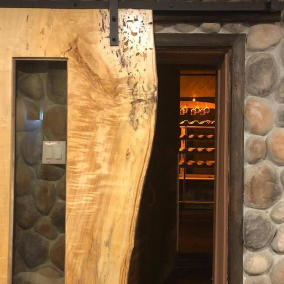 Live Edge Door Barn Board Door Custom Wood Doors Sliding Doors Etsy