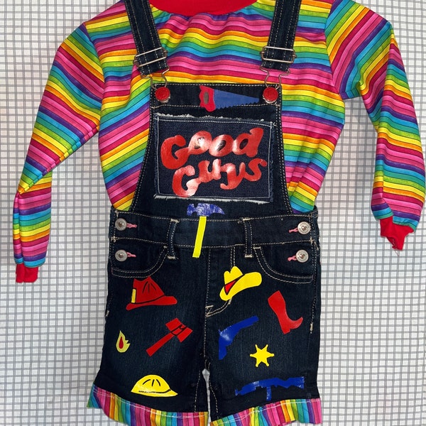 2t  Chucky Good Guy Halloween - Dress Up Costume.    Size  -2t