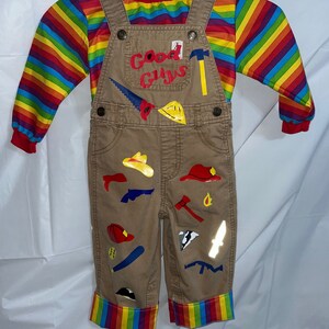 12 m.  Chucky Good Guy Halloween - Dress Up Costume.    Size  - 12 months