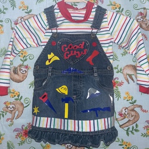 2t  Chucky Good Guy Halloween - Dress Up Costume.    Size  -2t