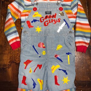5t.  Chucky Good Guy Halloween - Dress Up Costume.    Size  - 5t