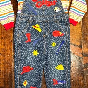 3t. Chucky Good Guy Halloween - Dress Up Costume.    Size  - 3t