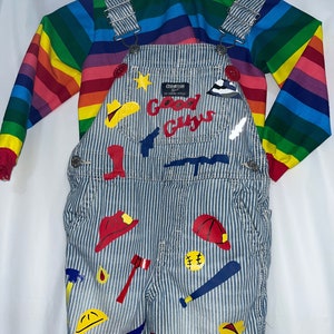 3T. Chucky Good Guy Halloween - Dress Up Costume.    Size  -  3T