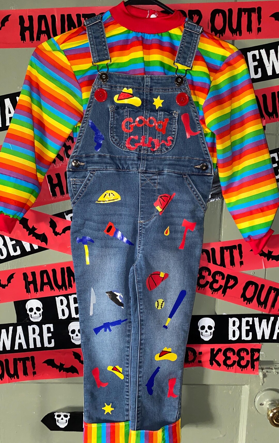 4t. Chucky Good Guy Halloween - Dress up Costume. Size - 4T Coveralls ...