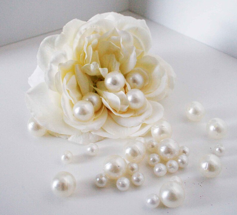 Ivory Faux Pearls Beads 18mm 1lb Approx 144 Pcs Etsy