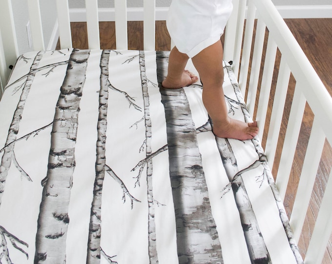 Woodland Bedding Set Rustic Baby Bedding Crib Sheet for Etsy