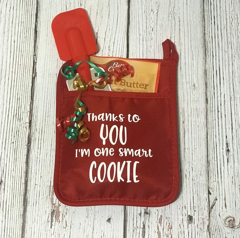 Christmas Pot Holder Holiday Potholders Teacher | Etsy