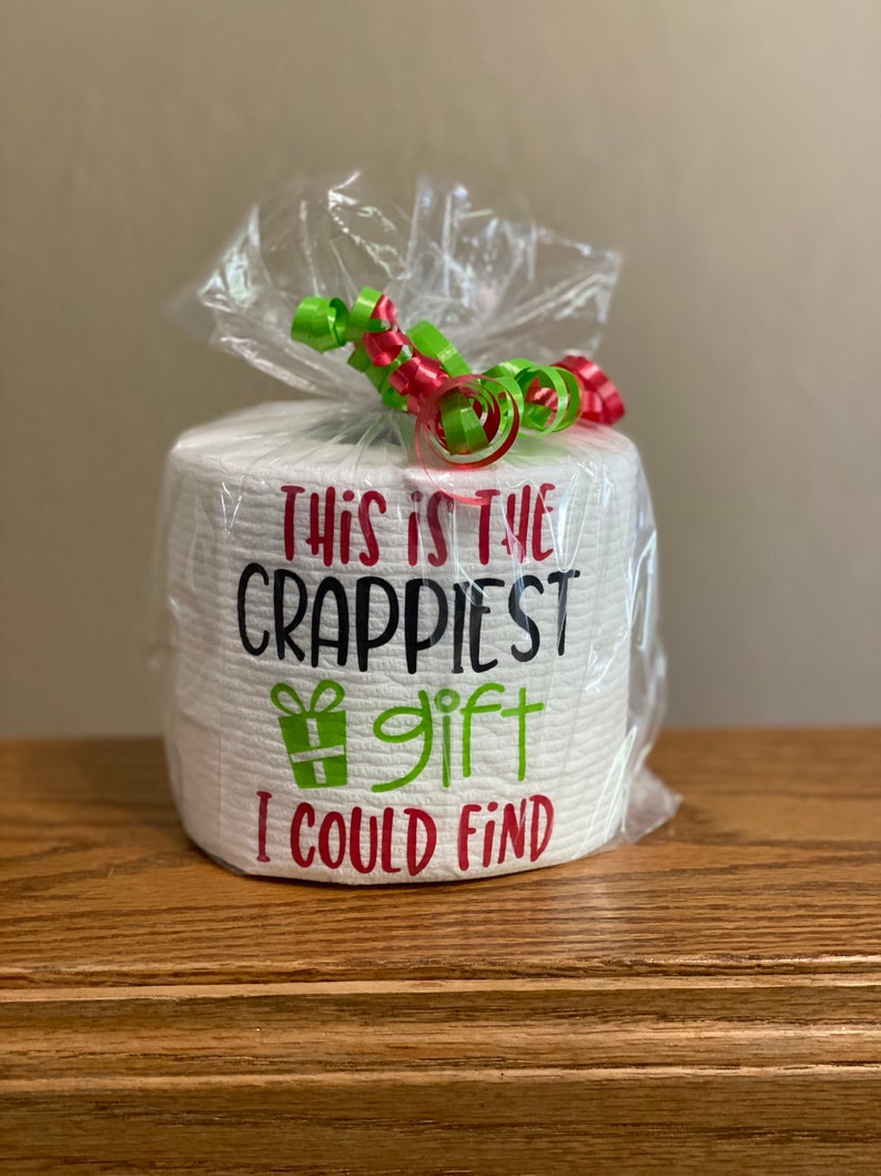 Toilet Paper Gag Gifts White Elephant Secret Santa Etsy
