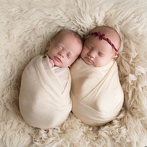 Newborn Baby Photography Props Cream Baby Wrap Baby Swaddle Blanket Cocoon Wrap Infant Photo Prop Stretchy Baby Wrap Jersey Baby Wrap Etsy