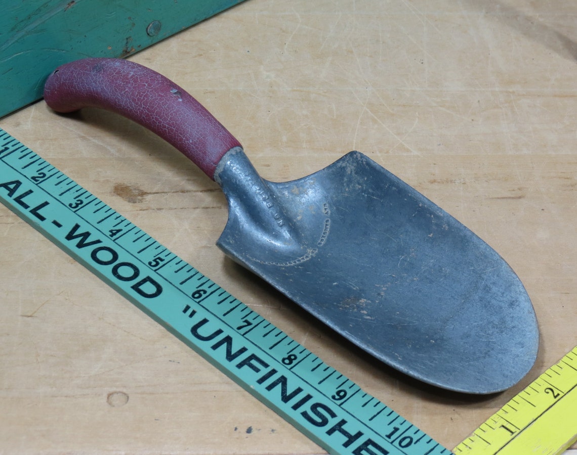 Vintage Cast Aluminum Garden Hand Trowel . No Blistr Ray Etsy