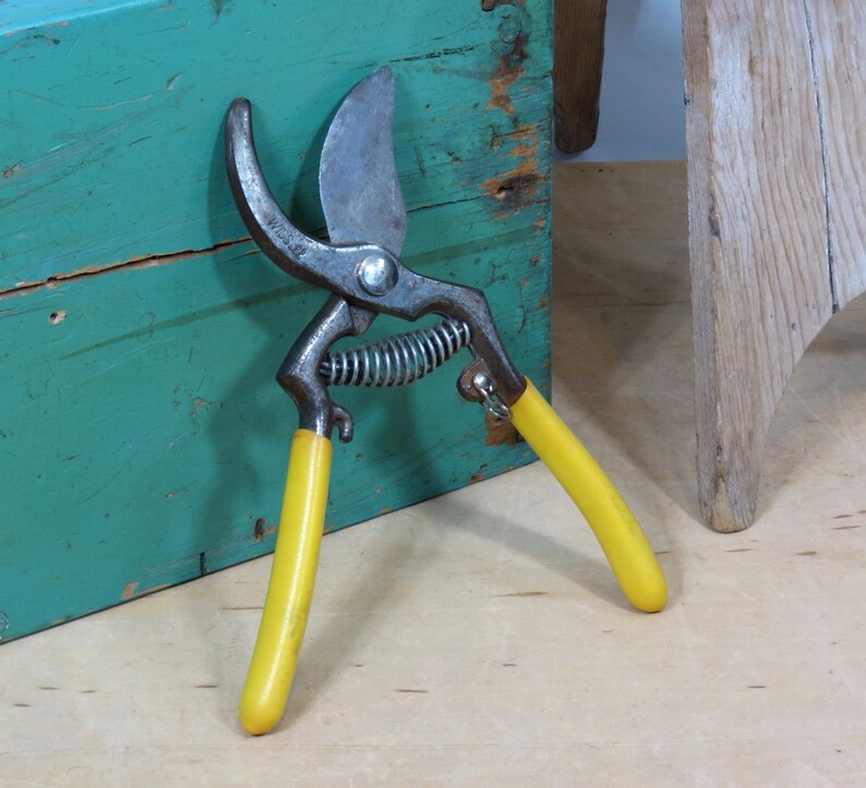 Vintage Wiss Bypass Pruners . 68 USA . Garden Clippers . Roses Etsy