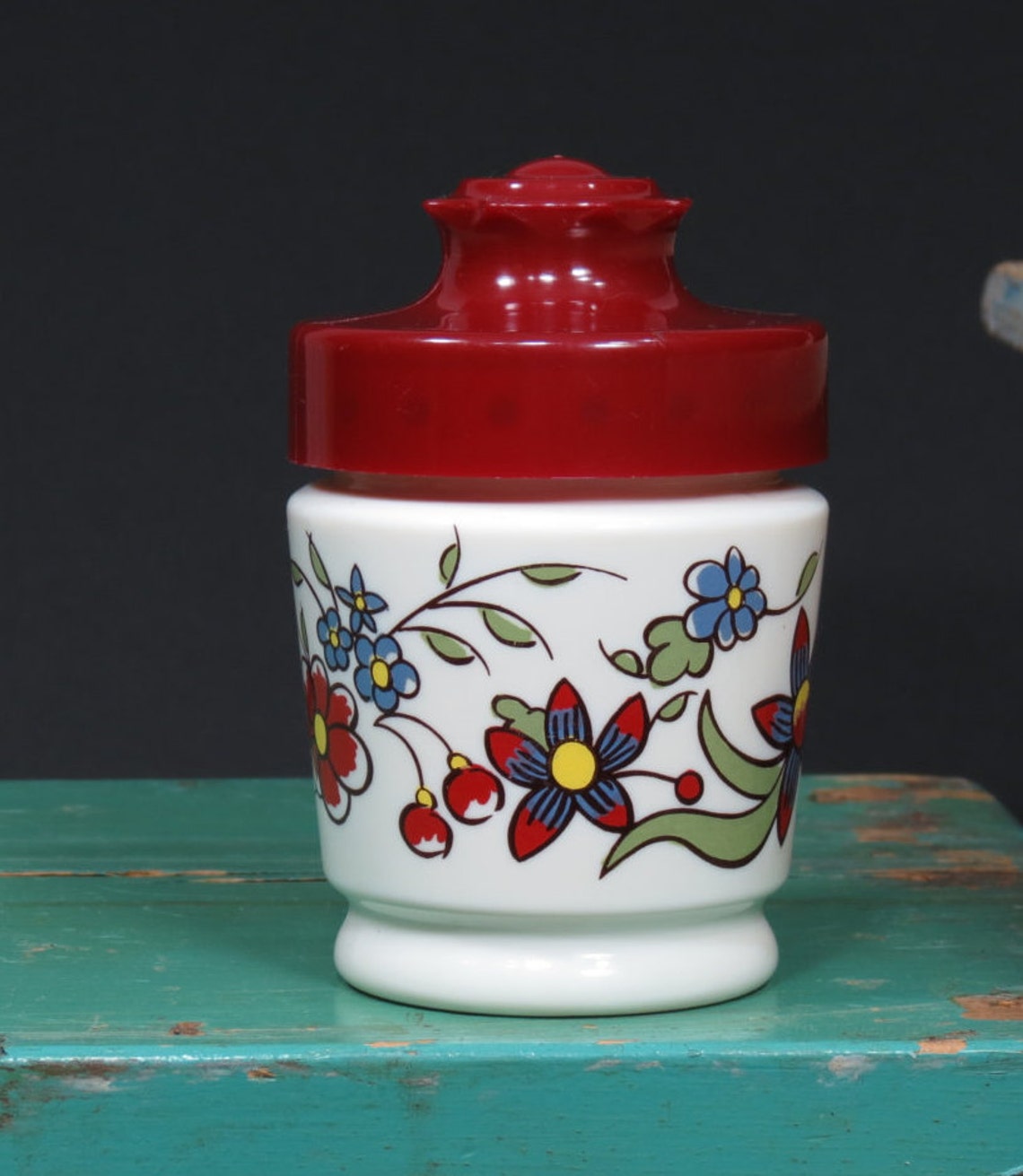 Unusual French Mustard Jar with Decorative Plastic Lid . Etsy