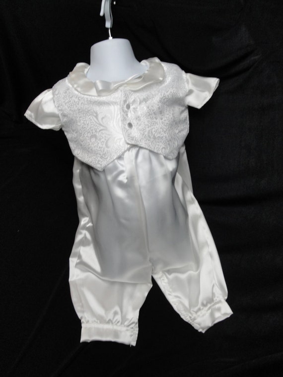 Items similar to Baby Boy Christening Suit on Etsy