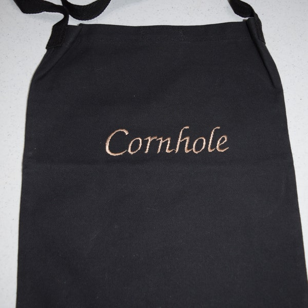 Cornhole Carrier Bag with Shoulder Strap (holds 8 regulation size Cornhole toss bags, not included)