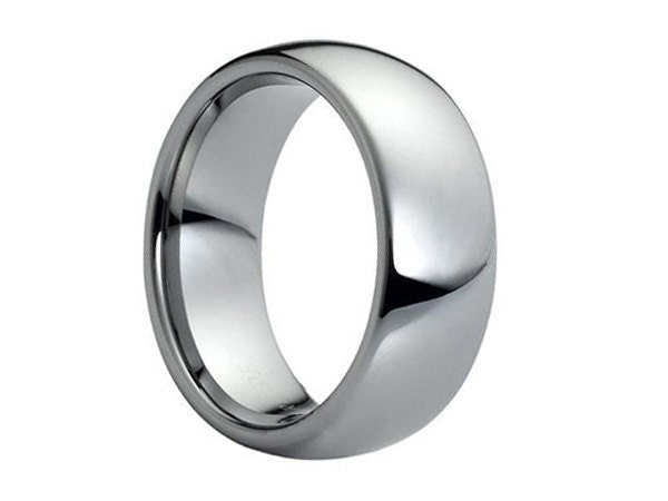Tungsten Wedding Band,Anniversary Ring,Engagement Band,Tungsten Wedding Ring,His,Hers,Handmade,Men's Tungsten,Ring,Band,7mm