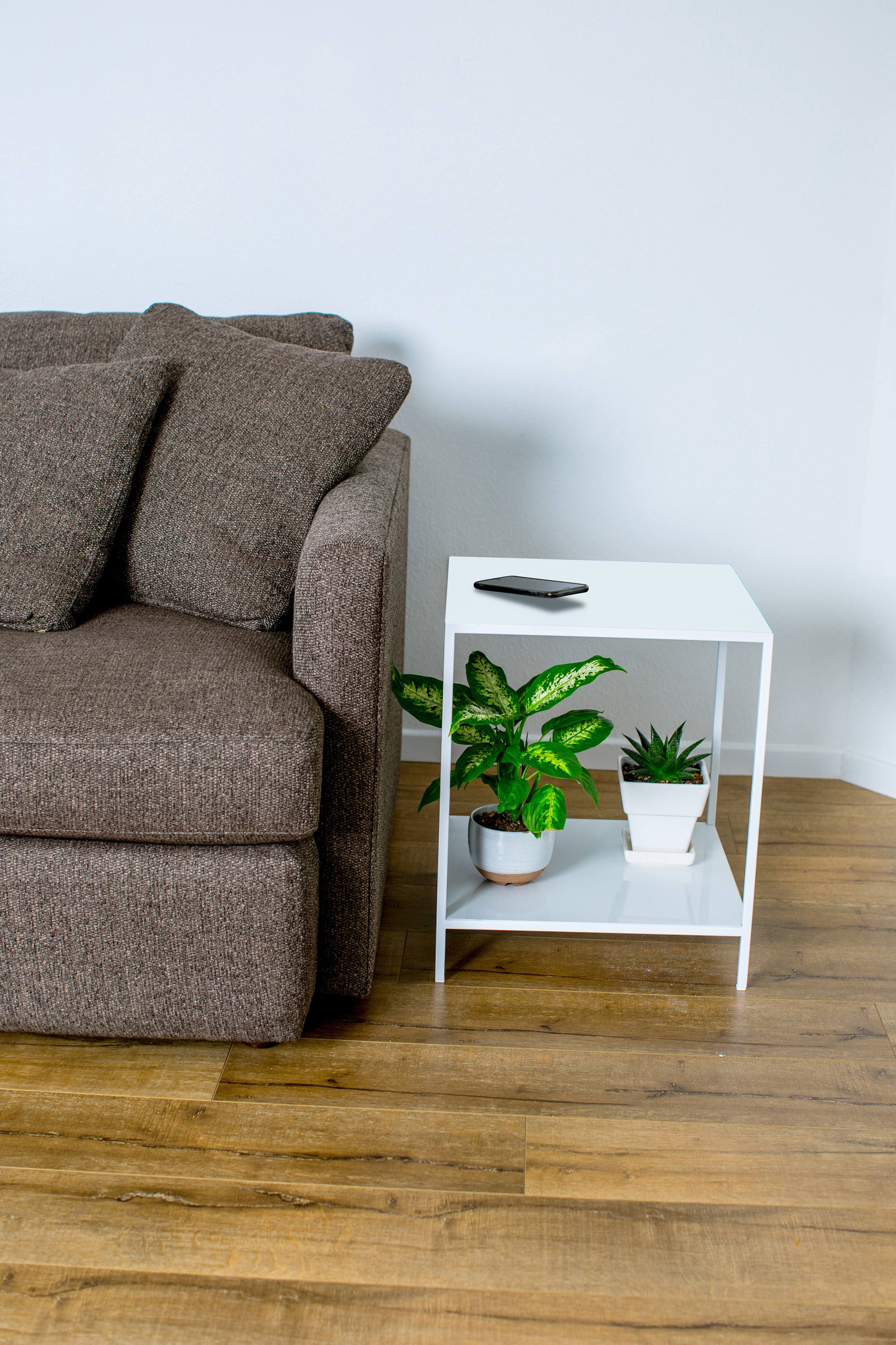 Side Table Minimal End Table Customizable Modern Side Table