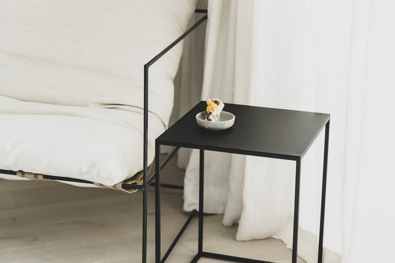 Side Table Black Coffee Table Side Table Modern Cube Table Bed Side Table Bedside Tables Nightstand Night Stand Black End Table Pcd2