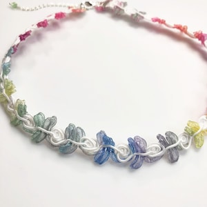 Rainbow Swirl Lace Choker • LGBTQ Fashion • Queer Fashion • Kawaii Jewely Cutsie Choker • 14.5-16"