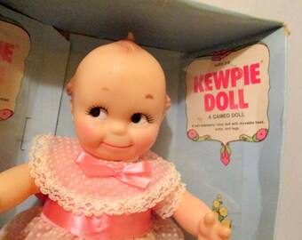 8/" VINTAGE RED BOX KEWTIE // KEWPIE DOLL NIP POSEABLE ADORABLE