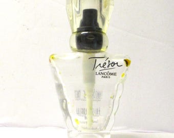 Tresor by Lacome Paris Eau de Perfume Bottle  Vintage Empty Spray Bottle