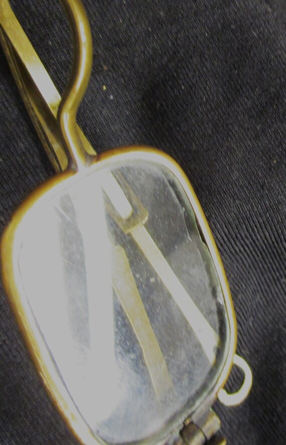 Vintage Eyeglasses Spectacles Sliding Extendable Bows… - Gem