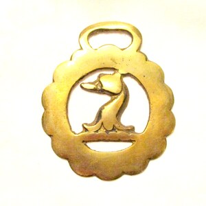 Vintage English Griffin Duck Horse Brass Pub Brass Equestrian Horse Tack