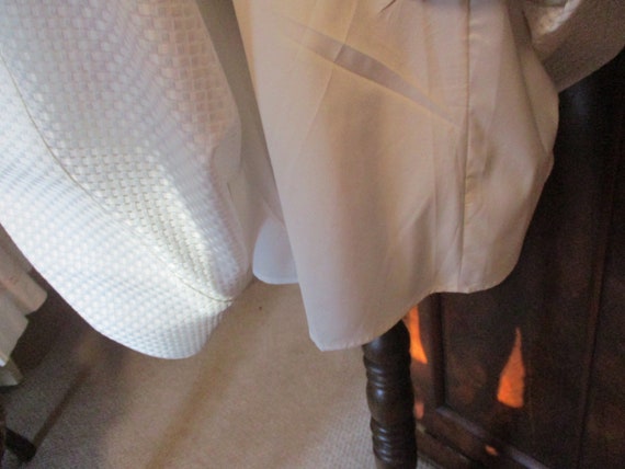 Halter Dress White High Low Hem Aiden Mattox Size… - image 10