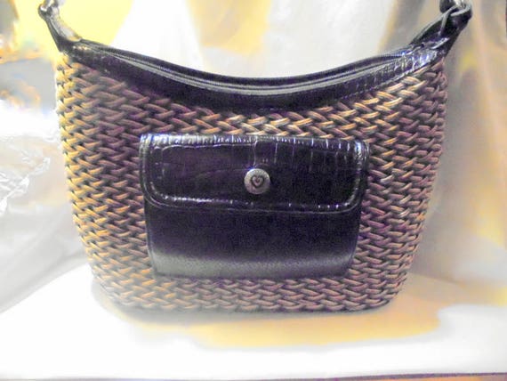 brighton woven handbag