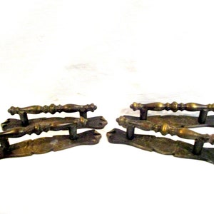 Amerock Brass Cabinet Door Drawer Pulls Hardware Handle Aarchitectural Salvage Carriage House Mid Century Cabinet Handles