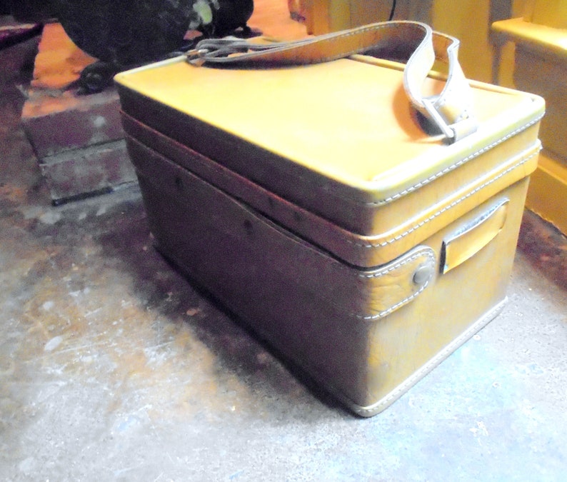 hartmann luggage vintage leather