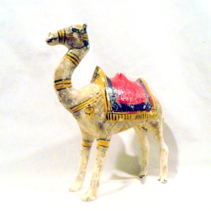 Camel Hand Carved Wooden Camel Thailand