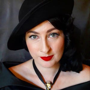 Black Beaux Batons Inspired Hat