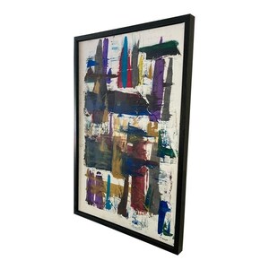 Original Signed Abstract Wall Art Painting